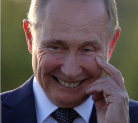 putin smile